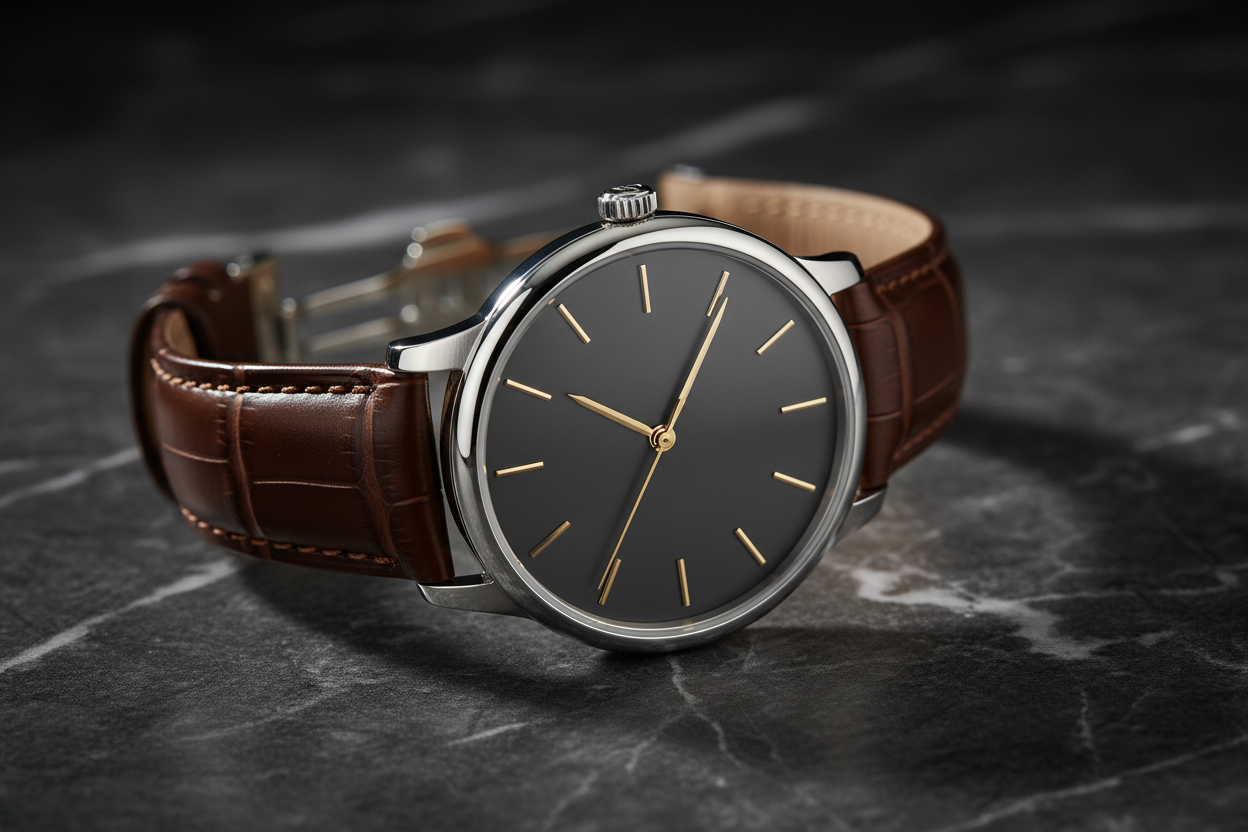 Leather strap